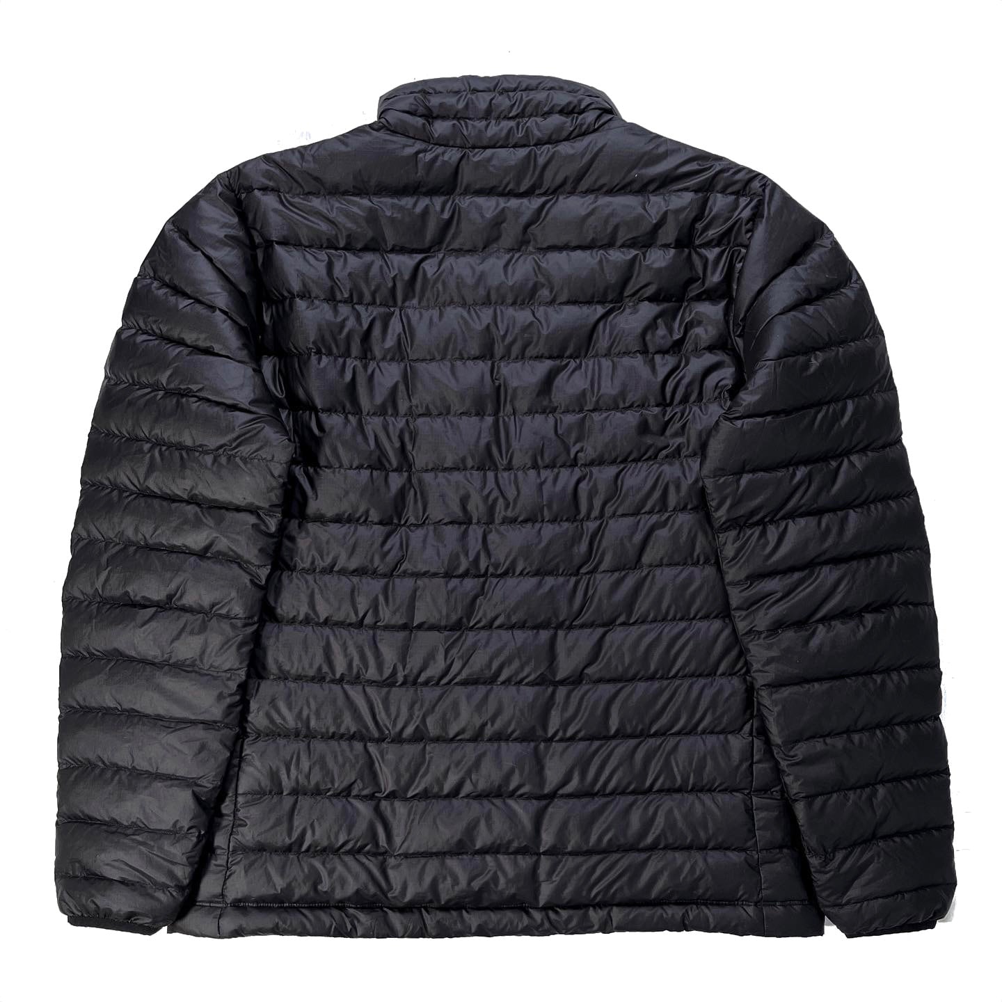 2021 Patagonia Mens Recycled Polyester Down Jacket, Black (L)