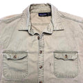 1980s Patagonia L/S Canvas Work Shirt, Stone (L/XL)