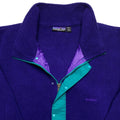 FA90 Patagonia Synchilla Snap-Sweater, Bright Purple & Teal (XL)
