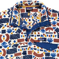2019 Patagonia Printed Synchilla Snap-T, Protected Peaks (M/L)