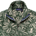 1995 Patagonia Printed Synchilla Sweater, Tropical: Green (S)