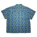 SP98 Patagonia Organic Cotton A/C Shirt, Blue/Green (L Fits XL)