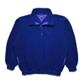 SP92 Patagonia Collared Synchilla Pullover, Navy/Purple (XL)