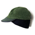 2000 Patagonia Synchilla Duckbill Cap, Olive Green & Black (M)