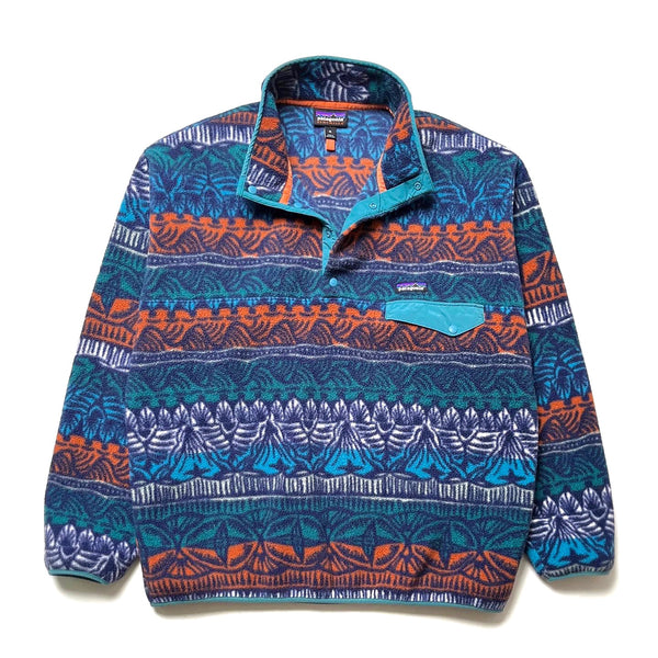 Spring 2019 Patagonia Printed Snap-T, Tradewinds: Stone Blue (XL)