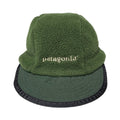 2000 Patagonia Synchilla Duckbill Cap, Olive Green & Black (M)