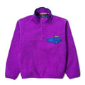 1993 Patagonia Synchilla Snap-T, Bright Purple & Cobalt (S)
