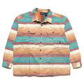 1994 Patagonia Heavy Flannel Shirt, Blanket Stripe: Saffron (L/XL)