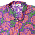 1991 Patagonia Womens Cotton A/C Print Shirt, Floral Print (M-L)