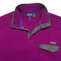 FA99 Patagonia Synchilla Snap-T, Magenta/Grey (XL)