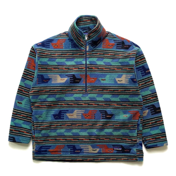 1995 Patagonia Printed Synchilla, Anatolia: Bluesmoke (L)