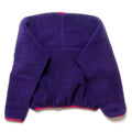 1990 Patagonia Retro Pile Paddling Pullover, Purple & Red (M)
