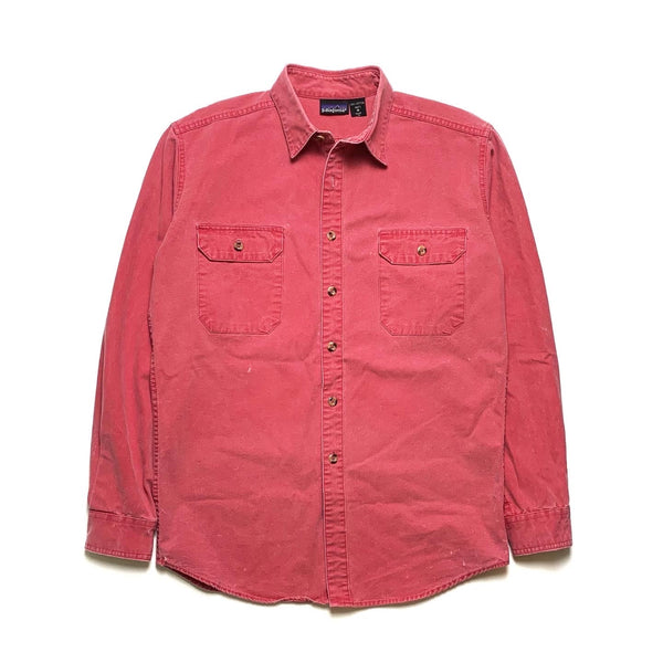 1988 Patagonia Canvas Shirt, Burnt Red (M/L)