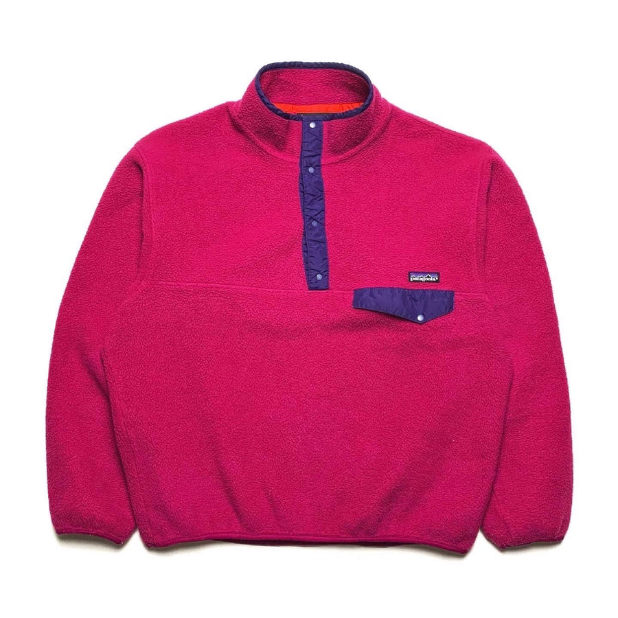FA91 Patagonia Synchilla Snap-T, Pink/Purple (L/M)