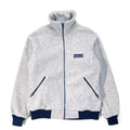 1980s Patagonia Bunting Full-Zip Climbing Jacket, Grey & Navy (S/M)
