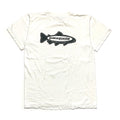 1990s Patagonia Organic Cotton Fly Fishing T Shirt, White (M)