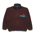 FA’09 Patagonia Synchilla Snap-T, Dark Brown/Blue (M Fits L)
