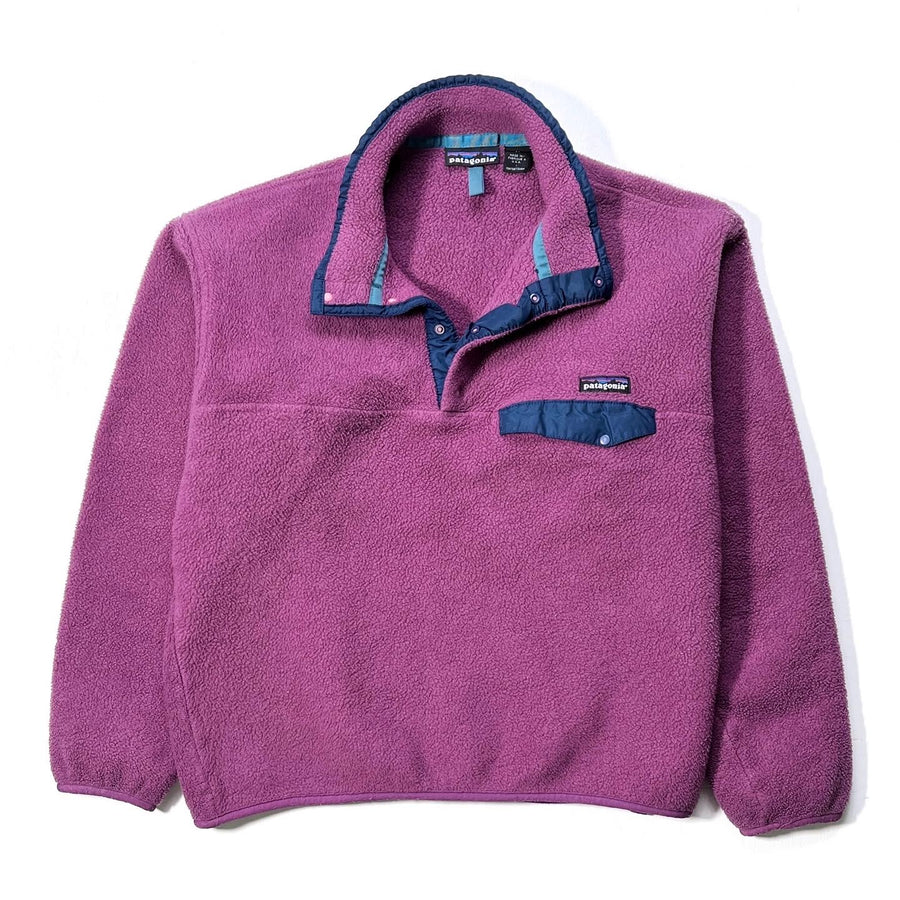 1993 Patagonia Made In The U.S.A. Synchilla Snap-T, Purple (S/M)