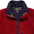 1997 Patagonia Retro Pile Cardigan, Cranberry (S)