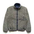 1997 Patagonia Reversible Glissade Cardigan, Kimono: Grey (M)