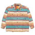 Fall 1994 Patagonia Heavy Flannel Shirt, Blanket Stripe: Saffron (L/XL)
