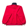 Fall 1990 Patagonia Made In The U.S.A. Collared Synchilla Pullover, Chili (L)
