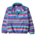 1993 Patagonia Printed Synchilla Snap-T, Diamonds: Light Plum (M)