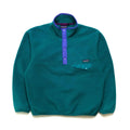 FA’89 Patagonia Synchilla Snap-T, Dark Teal/Purple (L/M)