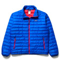 2010 Patagonia Mens Down Sweater, Blue & Red (L/XL)