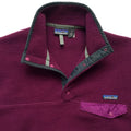 1994 Patagonia Made In The U.S.A. Synchilla Snap-T, Plum (M)