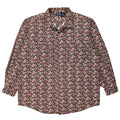 1993 Patagonia Muleskin Canvas Shirt, Jungle Canopy: Algae (L-XL)