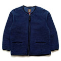 1996 Nike ACG Quality Comfort Sherpa Cardigan, Navy (M)