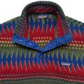 1997 Patagonia Printed Synchilla Snap-T, Minnehaha: Carmine (M)