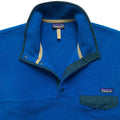2012 Patagonia Synchilla Snap-T, Blue & Gold (XL)