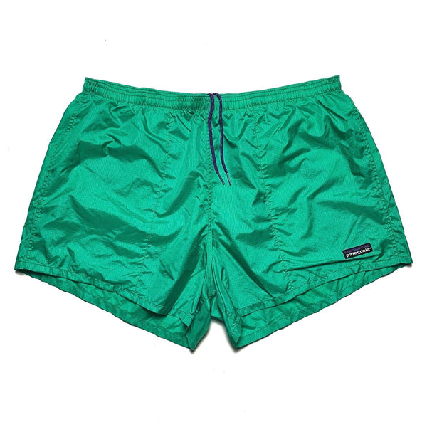 1990s Patagonia 3.5” Baggies Lites Shorts, Green (L)