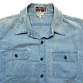 1970s/1980s Patagonia L/S Canvas Shirt, Light Blue (L)