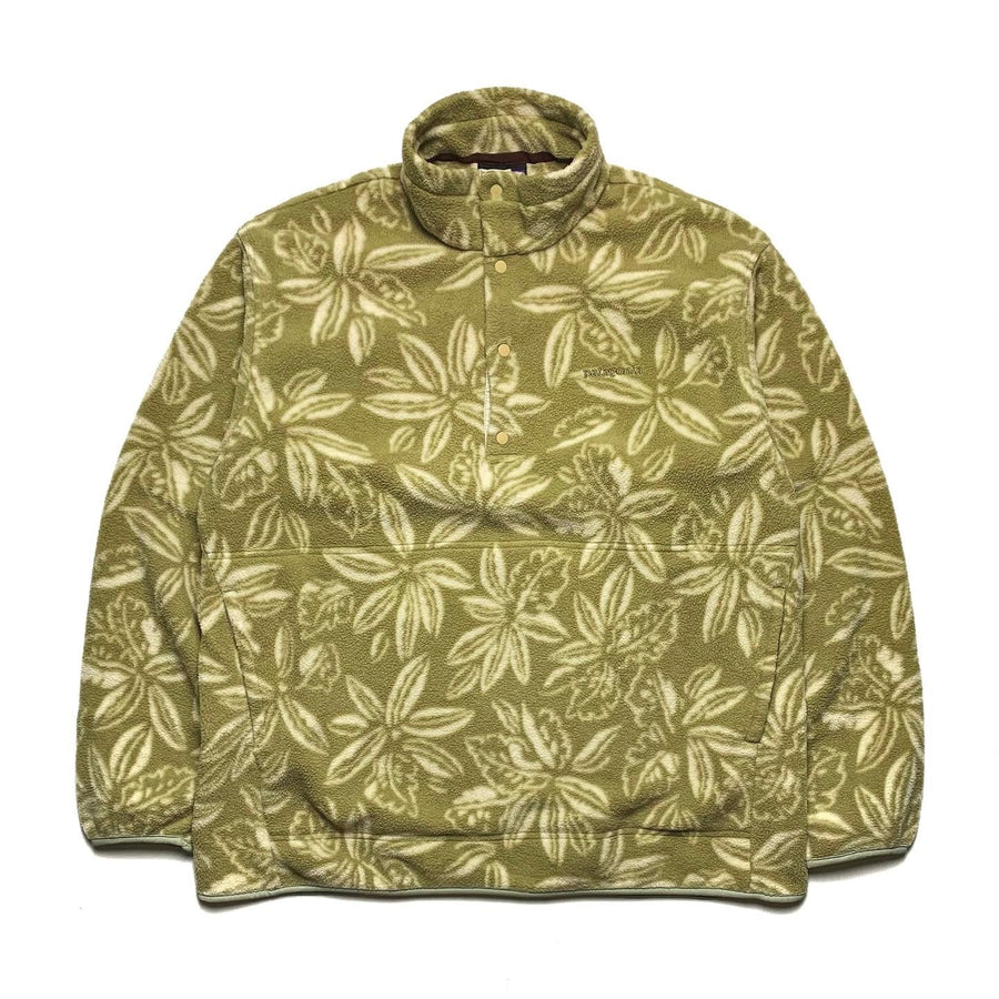 SP05 Patagonia Printed Marsupial Snap-T, Tropical: Olive (XL/L)