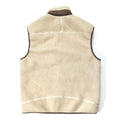 2008 Patagonia Mens Classic Retro-X Vest, Natural & Mushroom (L)