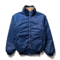 1982 Patagonia Shelled Pile Bomber Jacket, Navy & Tan (M/L)