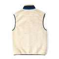 2015 Patagonia Classic Retro-X Vest, Natural & Classic Navy (M)