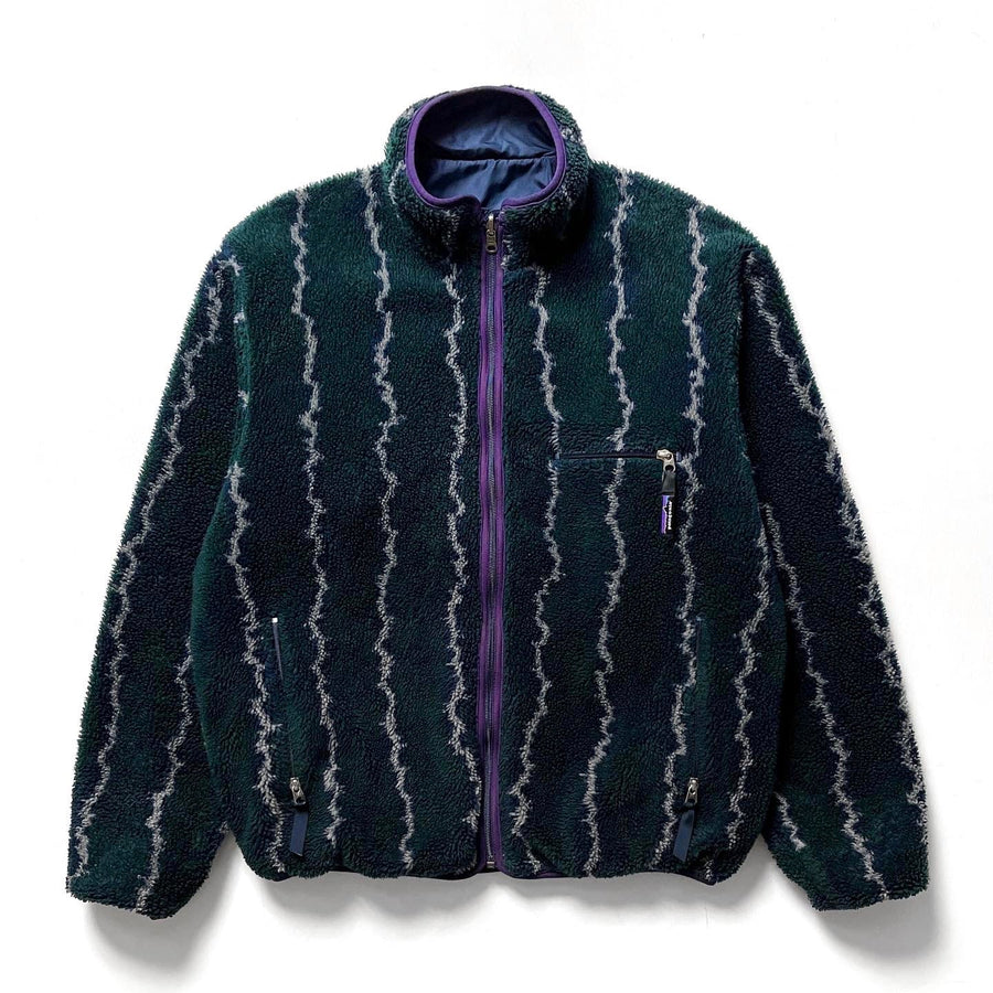 1997 Patagonia Pile Glissade Cardigan, Thunder: Hunter (L)