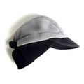 2009 Patagonia Synchilla Duckbill Cap, Light Grey & Black (M)
