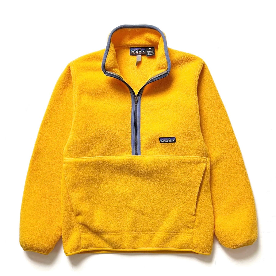 2002 Patagonia Synchilla Marsupial, Saffron & Grey (XS/S)