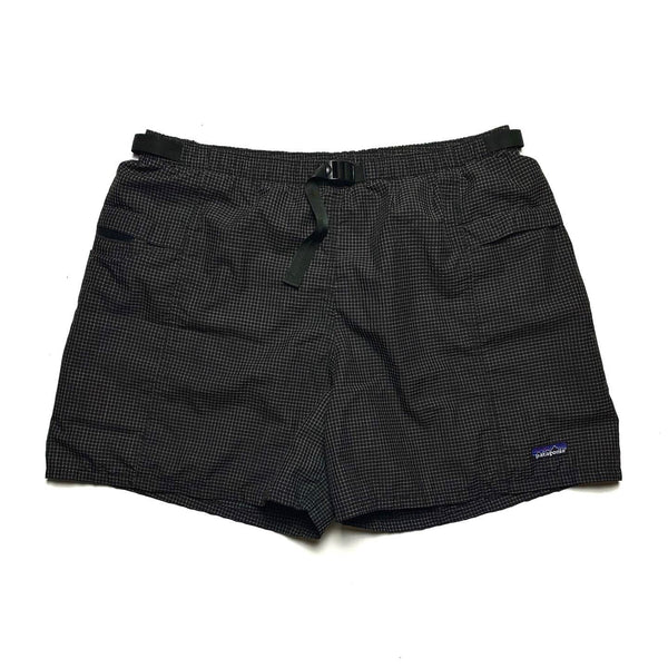 SP96 Patagonia 4” River Shorts, Gridstop: Black (XL)
