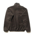 1990 Patagonia Printed Synchilla Snap-T, Houndstooth: Brown (M)