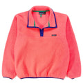 1989 Patagonia Made In The U.S.A. Synchilla Snap-T, Neon Orange (L)