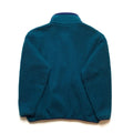 1990s LL Bean Sherpa Full-Zip Jacket, Teal/Navy (L)