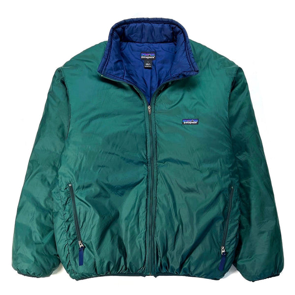 1997 Patagonia Puffball Insulated Jacket, Hunter & Storm Blue (L-XL)
