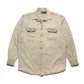 1980s Patagonia L/S Canvas Work Shirt, Stone (L/XL)