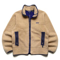 FA94 Patagonia PEF Retro-X Jacket, Natural & Classic Navy (XL/L)